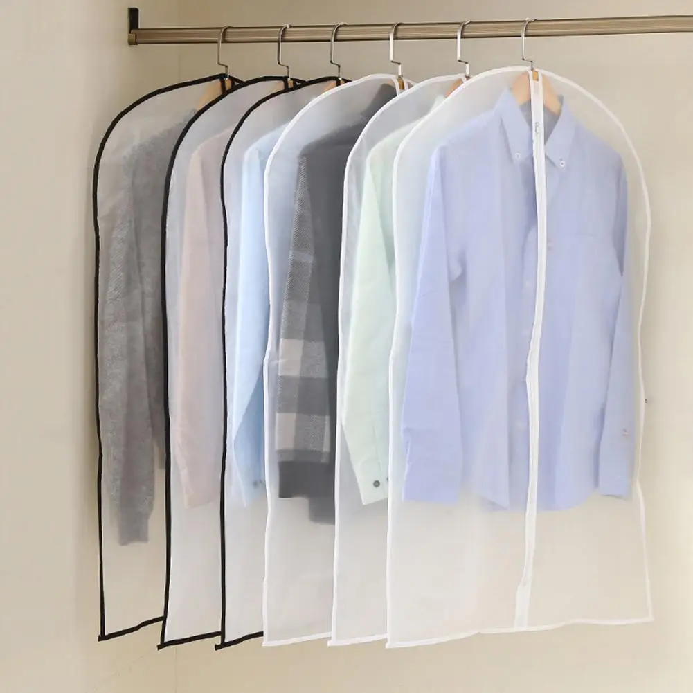 3Pcs Clear Garment Clothes Dust Cover Wardrobe Coat Suit Anti-dust Hanging Bag Clothes Dust Cover
3Pcs Clear Garment Clothes Dust Cover Wardrobe Coat Suit Anti-dust Hanging Bag Clothes Dust Cover