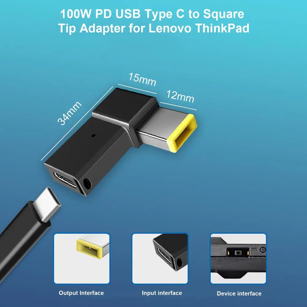 Переходник для разъема USB Type-C 100 Вт | Компьютеры и офис