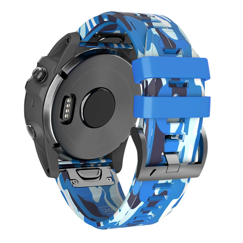 Compatible Garmin Fenix 3/ Fenix 6X Watch Straps, 26mm Easy Fit Camouflage Silicone Bands Wristbands Bracelet for Fenix 5X Plus
Compatible Garmin Fenix 3/ Fenix 6X Watch Straps, 26mm Easy Fit Camouflage Silicone Bands Wristbands Bracelet for Fenix 5X Plus