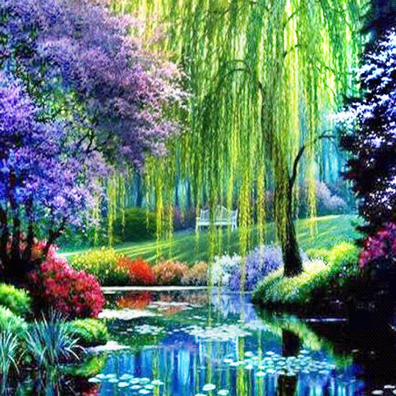 5D Diy Diamond painting Full Drill Colorful Scenery cross stitch Diamond Mosaic Rhinestones Picture Daimond Embroidery Landscape
5D Diy Diamond painting Full Drill Colorful Scenery cross stitch Diamond Mosaic Rhinestones Picture Daimond Embroidery Landscape