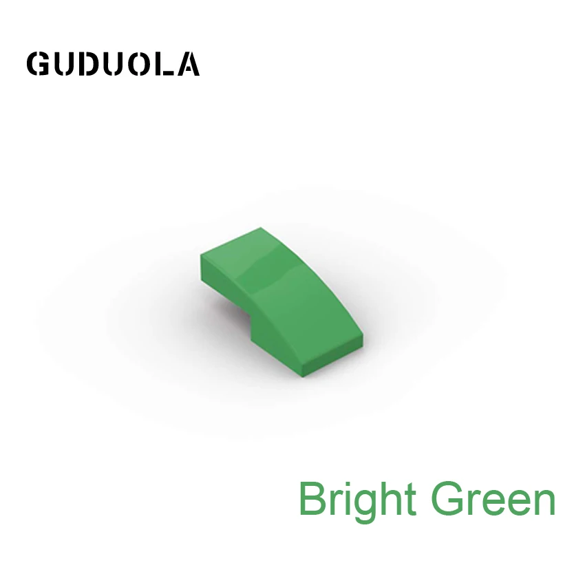Guduola наклонная 1x2 изогнутая 11477 специальная кирпичная плита с бантом 1x2x 2/3