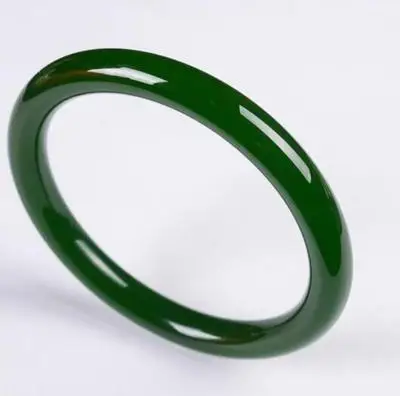 Natural Hetian Jade Green Round Bar 54-64mm Bracelet Elegant Princess Jewelry Best Gift
Natural Hetian Jade Green Round Bar 54-64mm Bracelet Elegant Princess Jewelry Best Gift