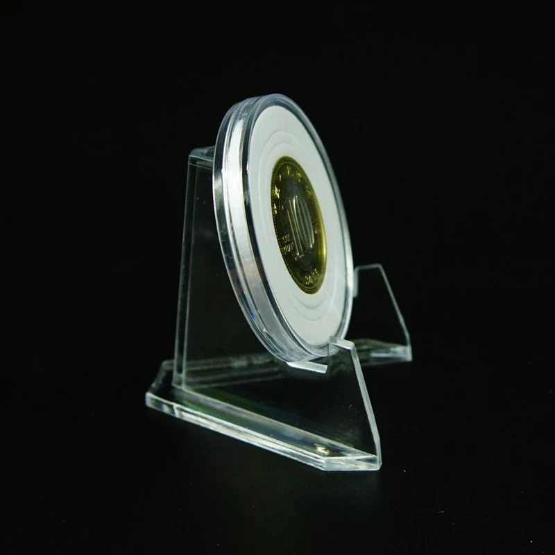 1Pcs Plastic Mini Coin Display Stand Small Easel Rack Shelf for Pokemon Card Commemorative Challenge Coins Capsule Medal Holder
1Pcs Plastic Mini Coin Display Stand Small Easel Rack Shelf for Pokemon Card Commemorative Challenge Coins Capsule Medal Holder