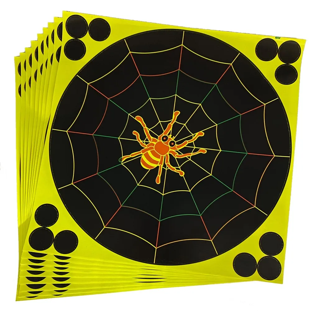 10Pcs Splatter Flower 12-Inch Targets Stickers Adhesive Reactivity Targets Paper Lightweight Shoot Target Durable Reactivity Aim
10Pcs Splatter Flower 12-Inch Targets Stickers Adhesive Reactivity Targets Paper Lightweight Shoot Target Durable Reactivity Aim