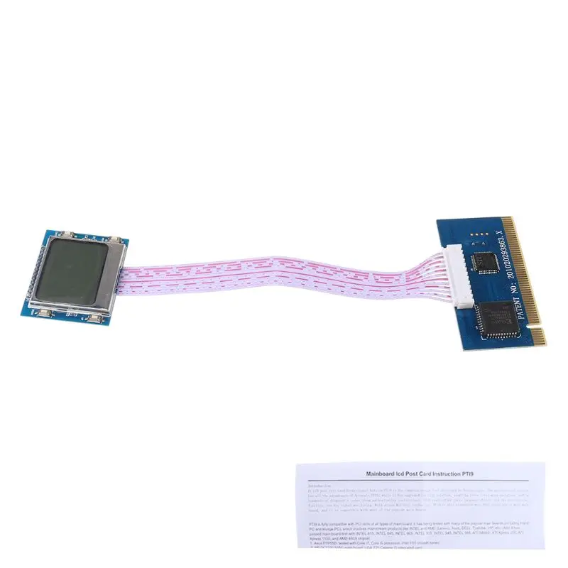 Диагностический тестер материнской платы PCI анализатор ЖК-дисплей Тестовая