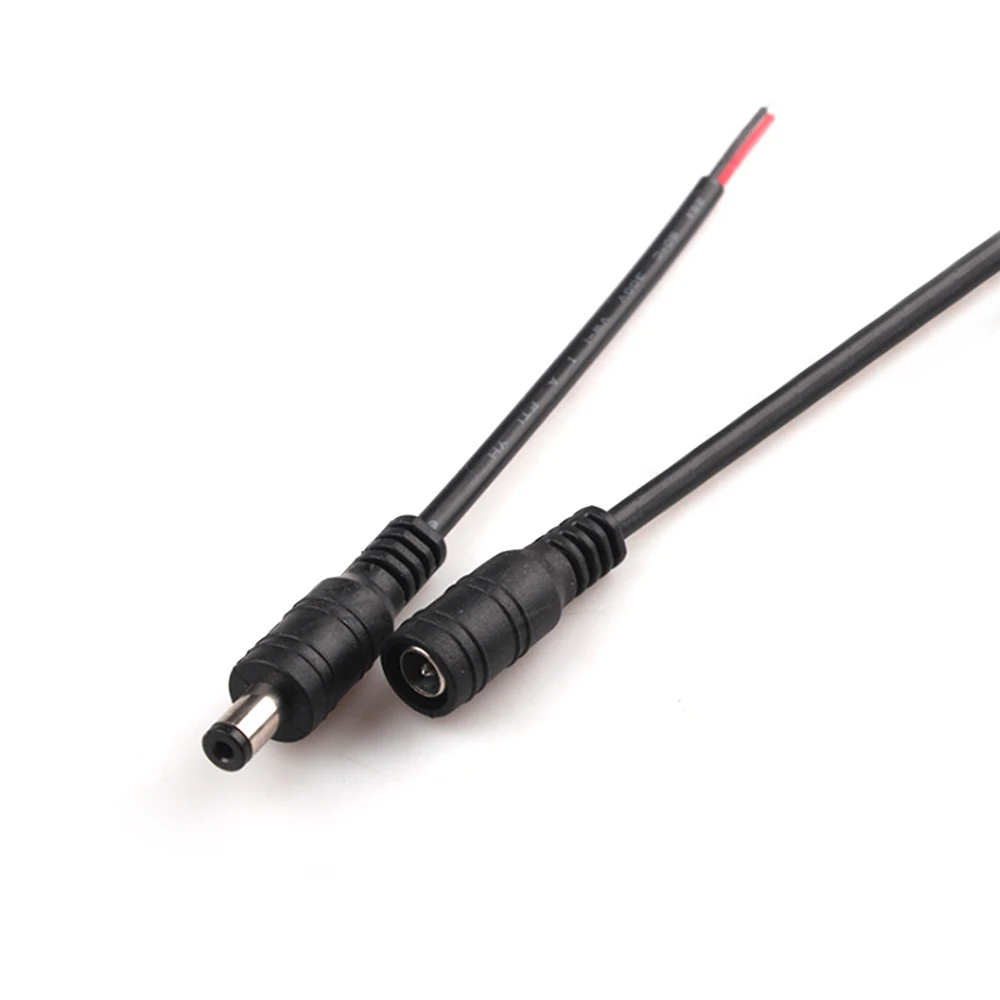 10Set DC 12V 5.5*2.1mm Male / Female Connector Power Plug With Cord Cable For LED Strip 5050 3528 Popular
10Set DC 12V 5.5*2.1mm Male / Female Connector Power Plug With Cord Cable For LED Strip 5050 3528 Popular
