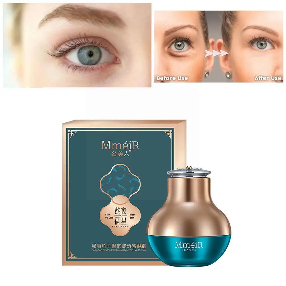 Deep Sea Caviar Eye Cream Firming Lifting Anti-oxidation Circles Bag Dark Removal Eye Eyes Moisture Eyes Puffiness Care U1O6
Deep Sea Caviar Eye Cream Firming Lifting Anti-oxidation Circles Bag Dark Removal Eye Eyes Moisture Eyes Puffiness Care U1O6