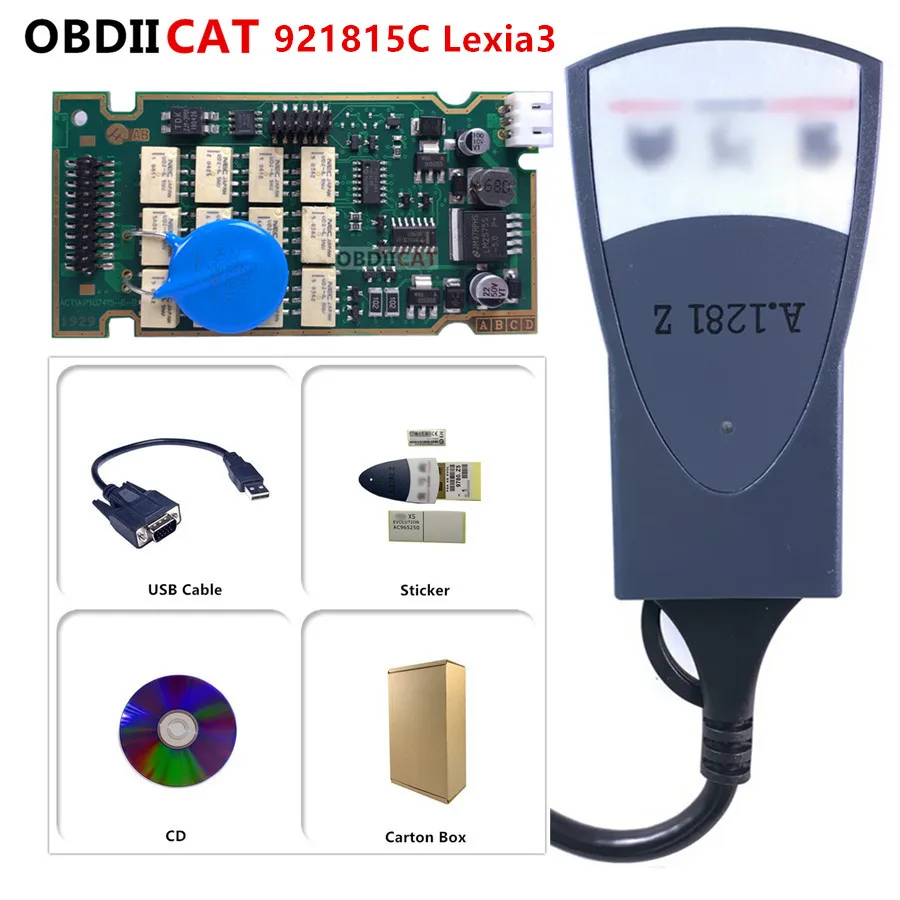 A+Lexia 3 PP2000 Diagbox V7.83/16 PIN With Firmware 921815C Lexia3 V48/V25 For Citroen For Peugeot OBDII Diagnostic-tool
A+Lexia 3 PP2000 Diagbox V7.83/16 PIN With Firmware 921815C Lexia3 V48/V25 For Citroen For Peugeot OBDII Diagnostic-tool