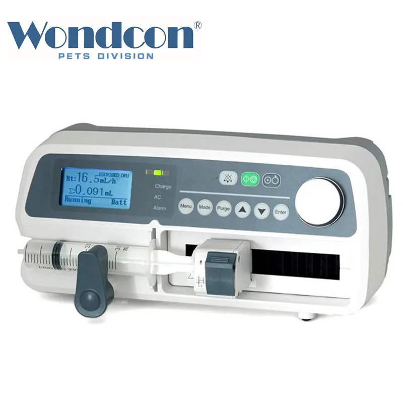 

Wondcon Syringeingly Pumpingly Single channel Four mode animal pet Automatic injection