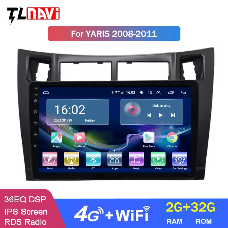 4G LTE 2G ОЗУ 9 дюймов Android 10 автомобильный DVD GPS навигатор для Toyota Yaris 2008-2011 Bluetooth WIFI Радио Видео мультимедийный плеер
4G LTE 2G ОЗУ 9 дюймов Android 10 автомобильный DVD GPS навигатор для Toyota Yaris 2008-2011 Bluetooth WIFI Радио Видео мультимедийный плеер