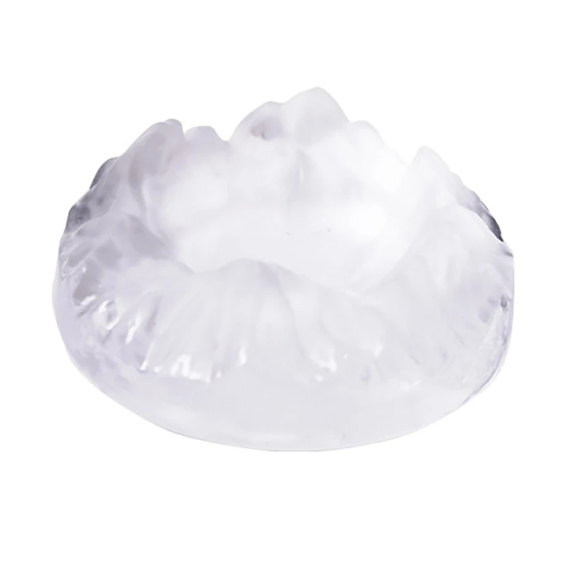 Snow Mountain Ashtray Glass Crystal Ashtray Creative Mountain Model Portable Ashtray Living Room Desktop Accessories
Snow Mountain Ashtray Glass Crystal Ashtray Creative Mountain Model Portable Ashtray Living Room Desktop Accessories