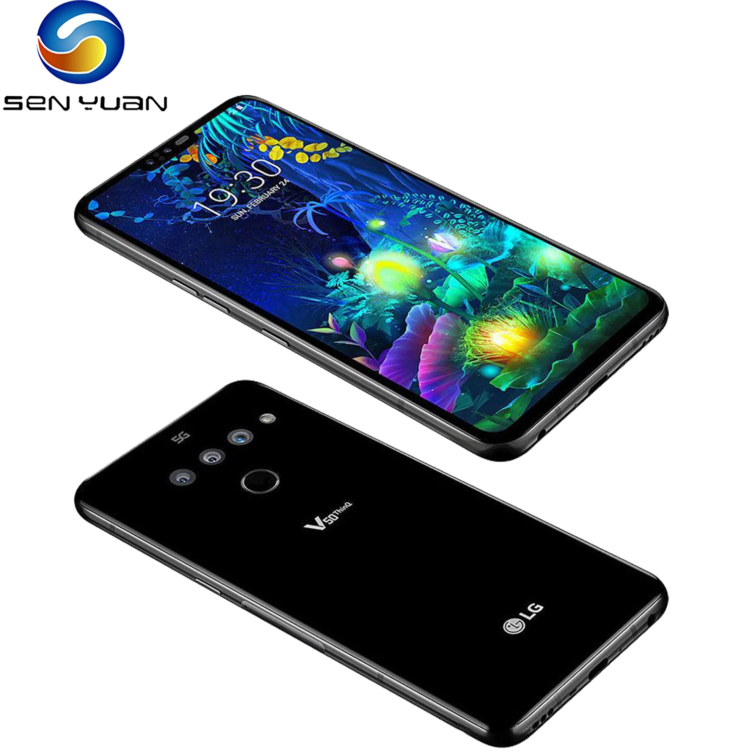 Смартфон LG V50 ThinQ V500N 6 + 4 ГБ экран 128 '' NFC Android Восьмиядерный процессор две