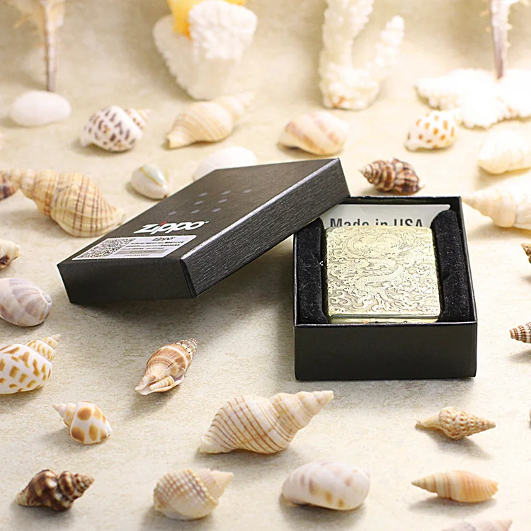 Genuine Zippo oil lighter copper windproof Chinese Dragon 3D engraving cigarette Kerosene lighters With anti-counterfeiting code
Genuine Zippo oil lighter copper windproof Chinese Dragon 3D engraving cigarette Kerosene lighters With anti-counterfeiting code