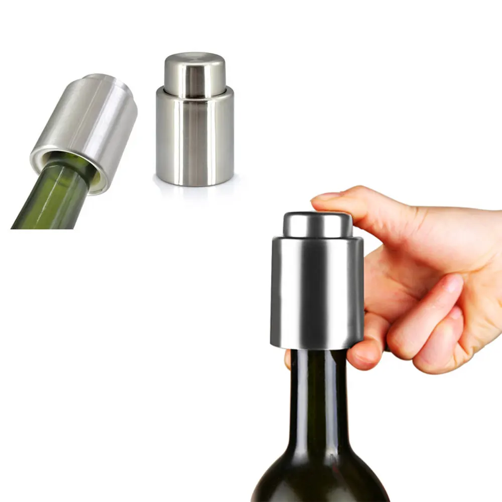 Wine Stopper Vacuum Bottle Stopper Fresh keeping Cap Wine Gifts Bar Tools Kitchen Accessories
Wine Stopper Vacuum Bottle Stopper Fresh keeping Cap Wine Gifts Bar Tools Kitchen Accessories