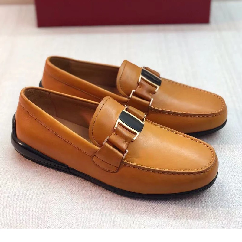 Best-Selling Grandioso Men's Designer Shoes Loafer Crafted of finely textured calfskin Comfortable Office Flat Shoes
Best-Selling Grandioso Men's Designer Shoes Loafer Crafted of finely textured calfskin Comfortable Office Flat Shoes