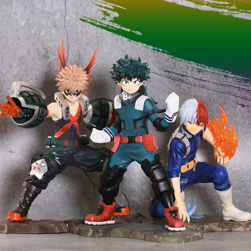 17 см Boku нет героя аниме мой герой Академии рисунок Bakugou Katsuki OCHACO URARAKA Тодороки