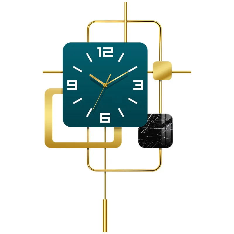 Creative Metal Wood Pendulum Wall Clock Modern Design Large Watch Home Decor Art Sticker For Living Room Decoration Merchanism
Creative Metal Wood Pendulum Wall Clock Modern Design Large Watch Home Decor Art Sticker For Living Room Decoration Merchanism