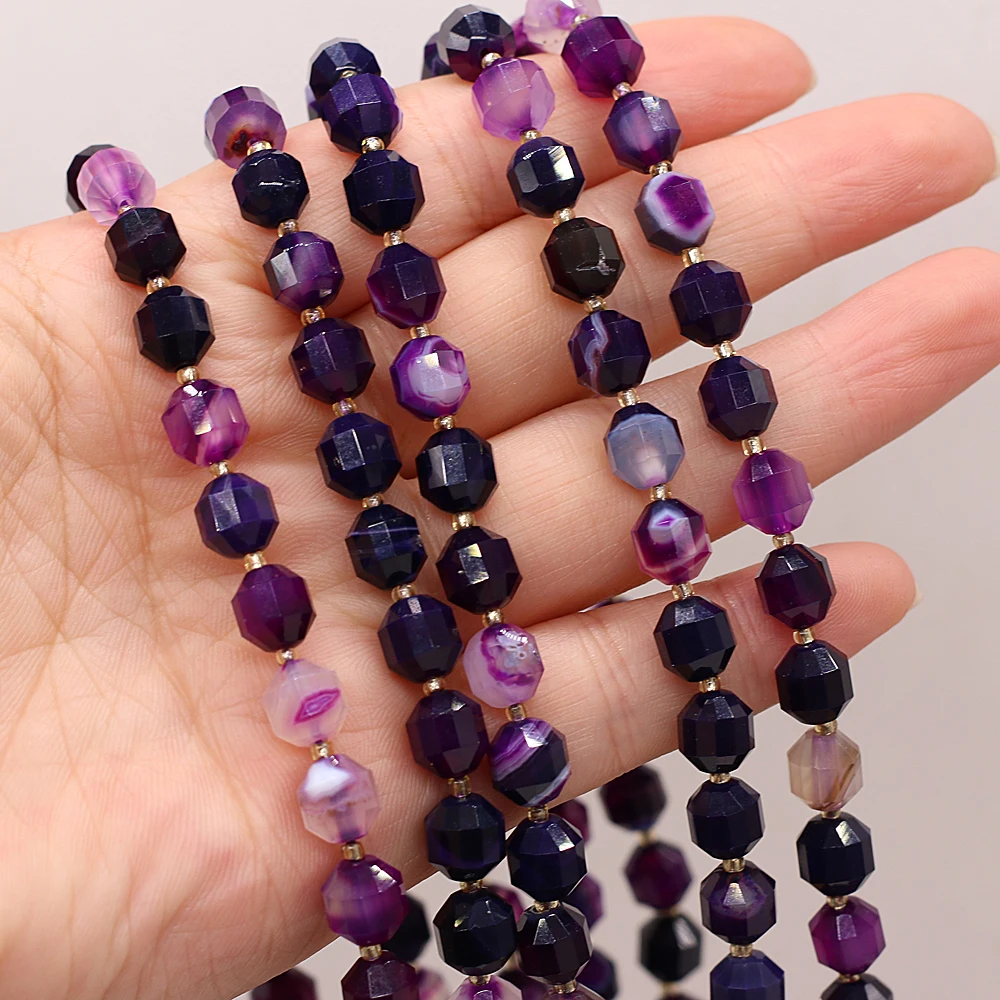 2021 Best Selling Natural Stone Semi-precious Stones Round Faceted Purple Agate Bead Making DIY Necklace Bracelet Size 8mm Gift
2021 Best Selling Natural Stone Semi-precious Stones Round Faceted Purple Agate Bead Making DIY Necklace Bracelet Size 8mm Gift