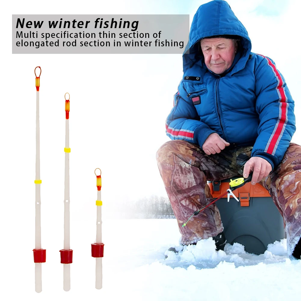 5 шт./компл. портативная мини-удочка для зимней подледной рыбалки верхний