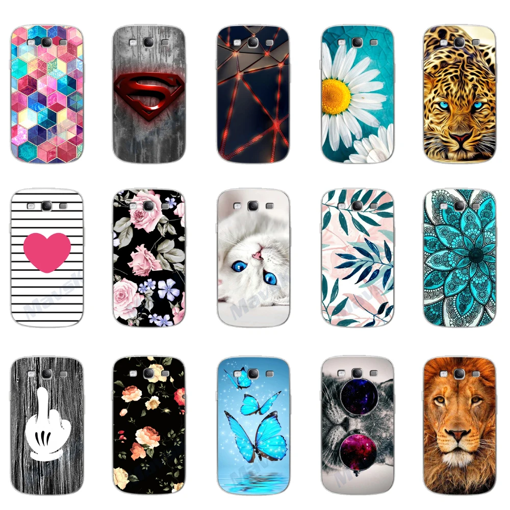 Soft TPU Silicone Case For Samsung Galaxy S3 Case Cover i9300 Case for Samsung S3 Mini Case i8190 Phone Cover Shell flower Coque
Soft TPU Silicone Case For Samsung Galaxy S3 Case Cover i9300 Case for Samsung S3 Mini Case i8190 Phone Cover Shell flower Coque