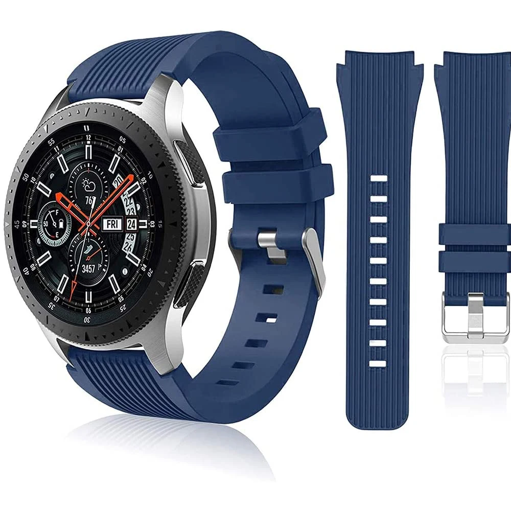 22mm Watch Band for Samsung Galaxy Watch 46mm/Huawei Watch GT2/Amazfit GTR Sports Silicone Bracelet band for 20mm Galaxy watch 4
22mm Watch Band for Samsung Galaxy Watch 46mm/Huawei Watch GT2/Amazfit GTR Sports Silicone Bracelet band for 20mm Galaxy watch 4