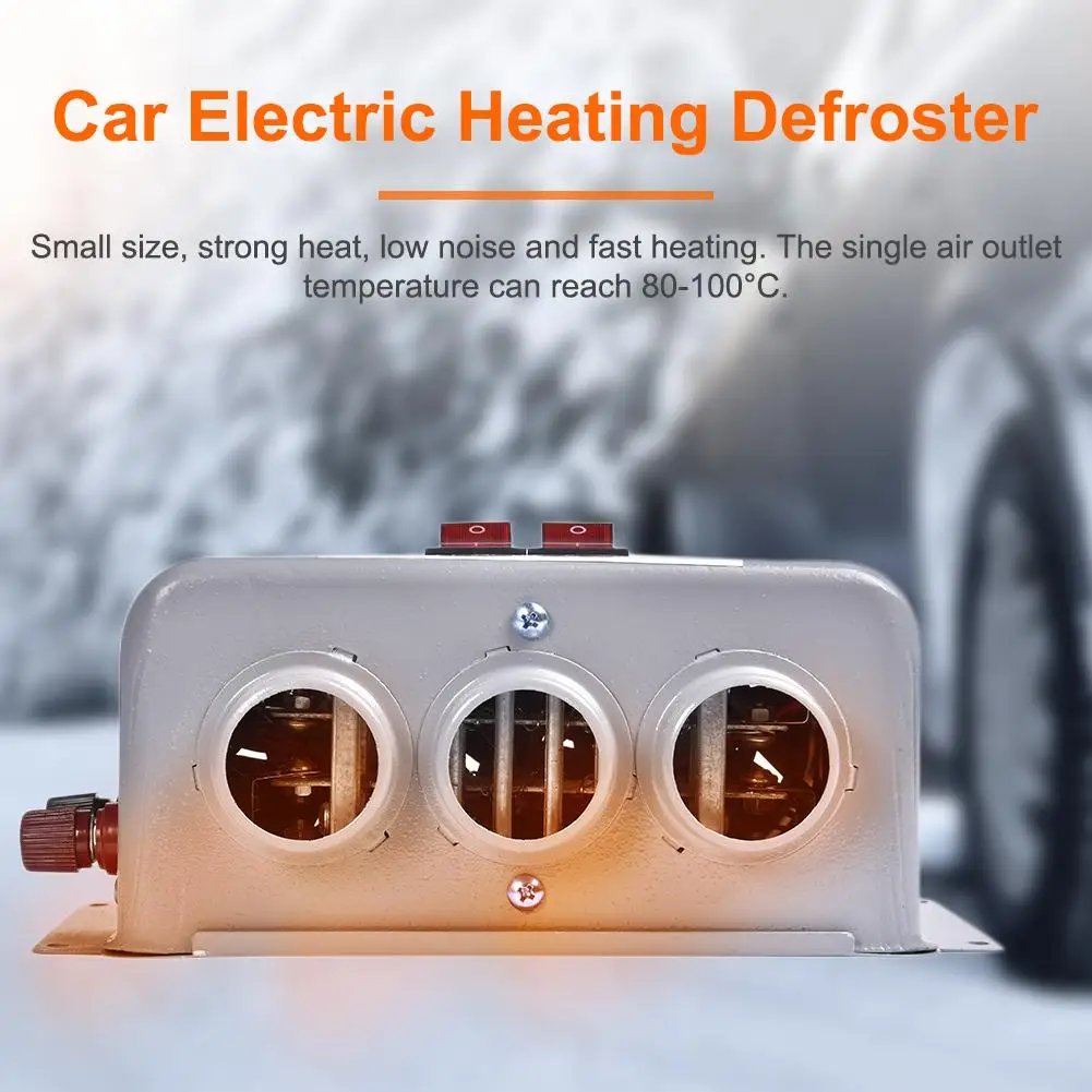 12V Car Electric Heating Defroster Windshield Car Heater For Heating Defrosting Defogging 3 Air Outlet 500W-800W Heating Fan
12V Car Electric Heating Defroster Windshield Car Heater For Heating Defrosting Defogging 3 Air Outlet 500W-800W Heating Fan