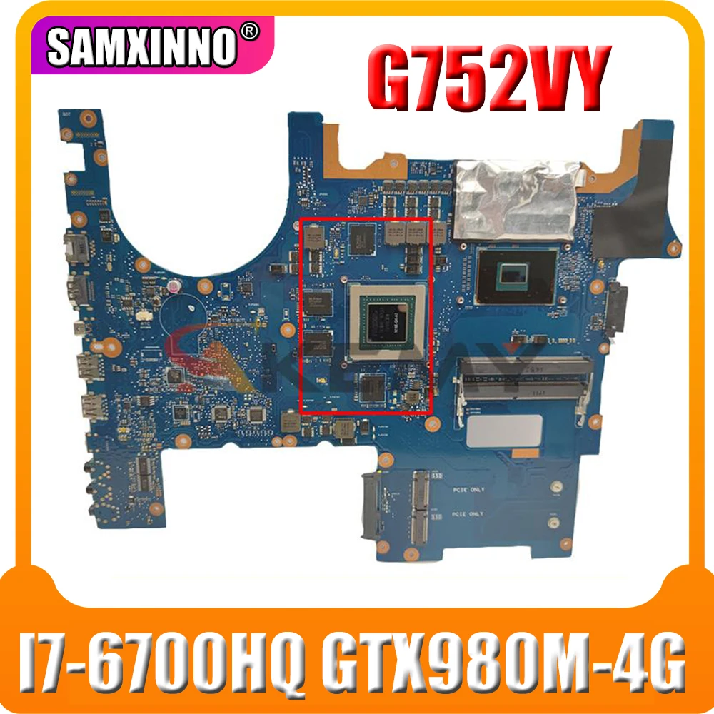 Материнская плата для ноутбука ASUS ROG G752VY G752VT G752VL GFX72V G752V, оригинальная материнская плата
Материнская плата для ноутбука ASUS ROG G752VY G752VT G752VL GFX72V G752V, оригинальная материнская плата