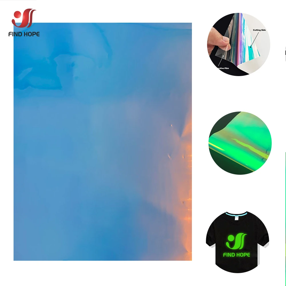 Green Luminous Heat Transfer Vinyl Roll Glow in Dark HTV Printing Clothing Vinyl for T-Shirts Cricut Film DIY 50*100cm
Green Luminous Heat Transfer Vinyl Roll Glow in Dark HTV Printing Clothing Vinyl for T-Shirts Cricut Film DIY 50*100cm
