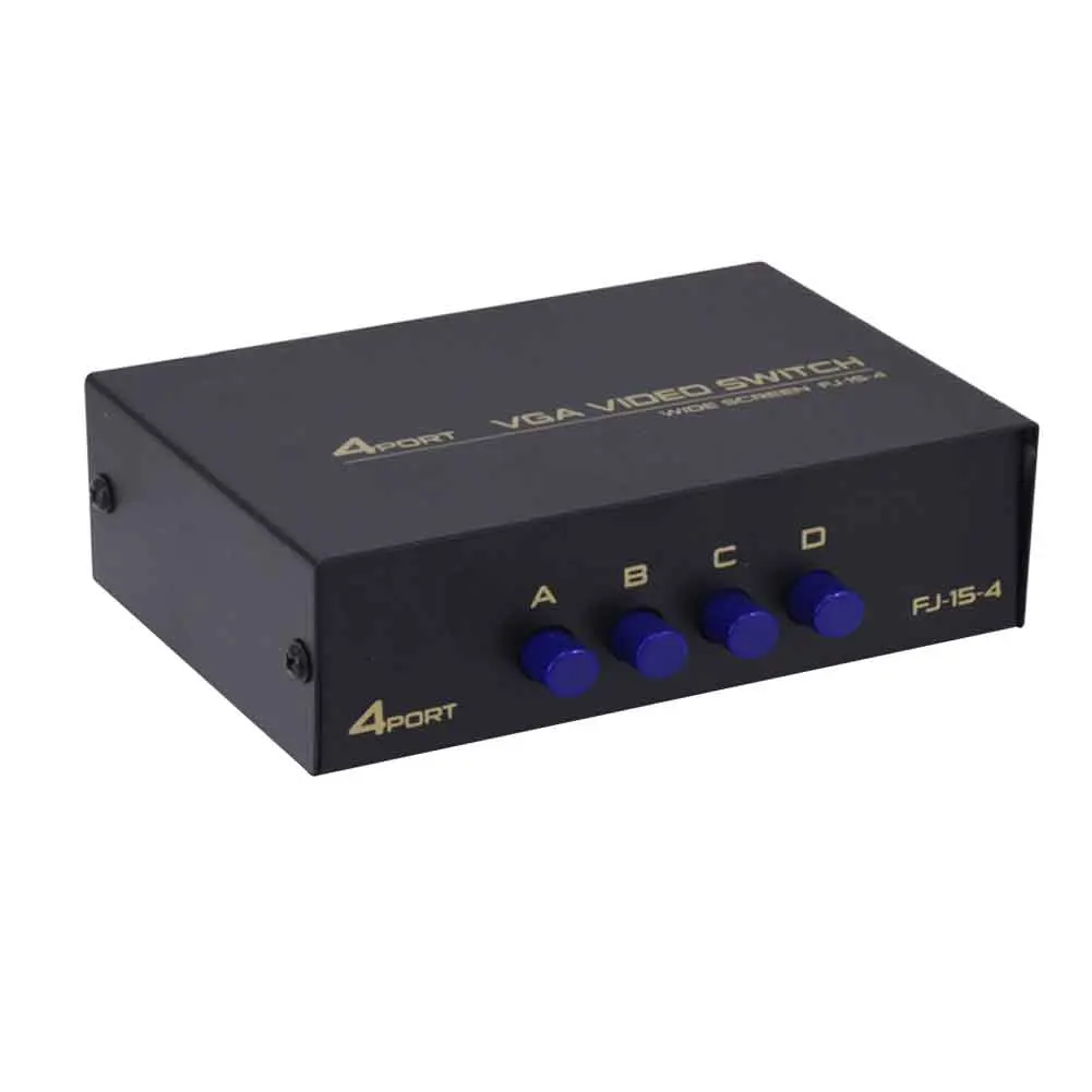 4 Ports Hub Sharing for Stable Displayport KVM Switch Selector VGA USB 2.0 For Computer Splitter Box Metal Plug And Play
4 Ports Hub Sharing for Stable Displayport KVM Switch Selector VGA USB 2.0 For Computer Splitter Box Metal Plug And Play