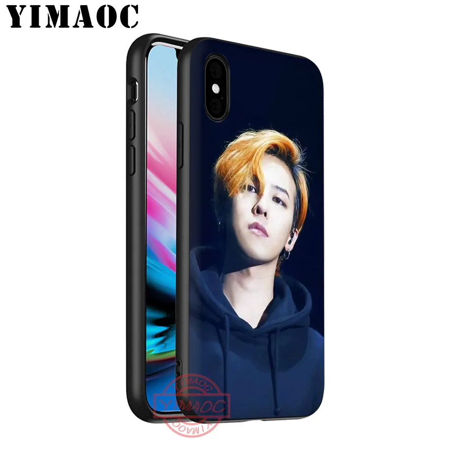 YIMAOC БОЛЬШОЙ ВЗРЫВ G- Dragon Мягкий силиконовый чехол для Apple iPhone 5 5S SE 6 6S 7 8 Plus X XS XR 11 Pro