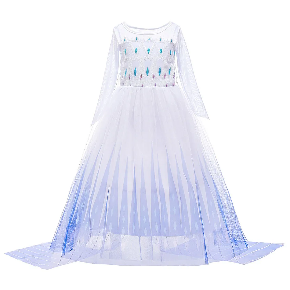 Girls Snow Queen 2 Elsa Dress Kids Carnival New Elza White Costume Children Birthday Party Frocks Clothes For 4 5 6 8 10 Years
Girls Snow Queen 2 Elsa Dress Kids Carnival New Elza White Costume Children Birthday Party Frocks Clothes For 4 5 6 8 10 Years