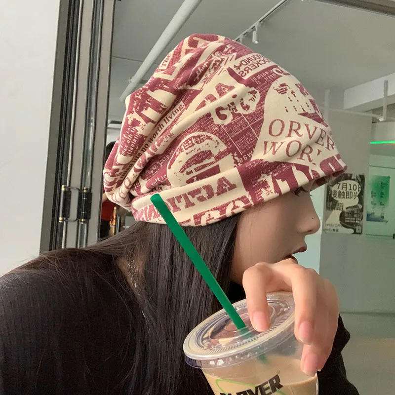 Designer Models~net Celebrity Retro Modern English Pictorial Pile Hat Japanese Cold Style Toe Cap Knitted Hat Women
Designer Models~net Celebrity Retro Modern English Pictorial Pile Hat Japanese Cold Style Toe Cap Knitted Hat Women