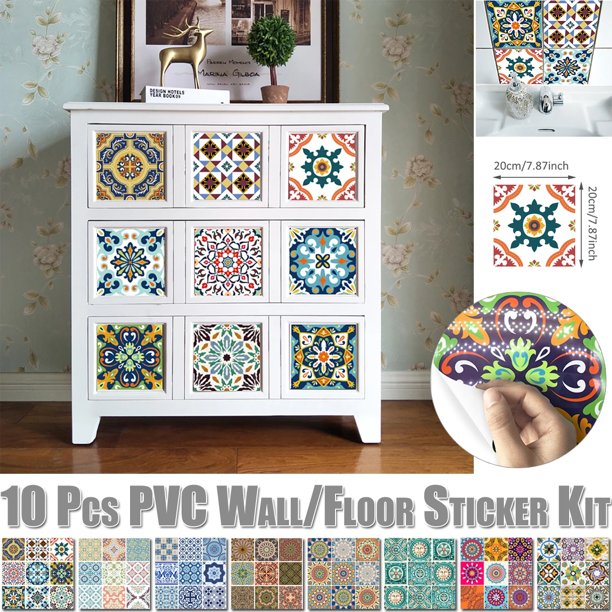 20cm*20cm Morocco Decal Mural Bathroom Decoration Wall Sticker DIY Shower Decoration Wall Art Kitchen Wall PVC Sticker Tiles
20cm*20cm Morocco Decal Mural Bathroom Decoration Wall Sticker DIY Shower Decoration Wall Art Kitchen Wall PVC Sticker Tiles
