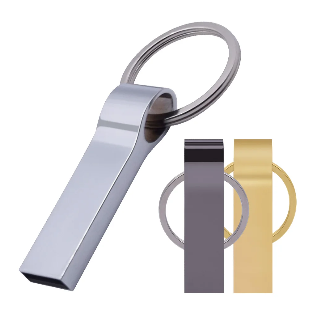 Usb 2 0 брелок металлические флеш накопители мини флешки 32 ГБ 16 8 4 USB флешка Memoria Stick Cle