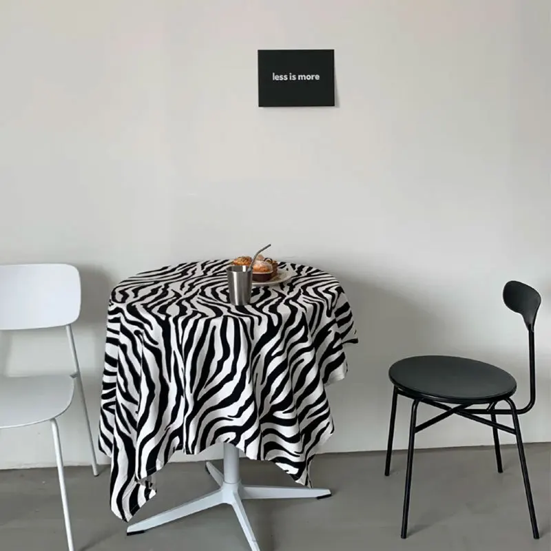 Zebra Pattern Home Decor Tablecloth Ins Retro Plaid Table Cloth Cotton Linen Table Cover mantel mesa nappe de Table
Zebra Pattern Home Decor Tablecloth Ins Retro Plaid Table Cloth Cotton Linen Table Cover mantel mesa nappe de Table