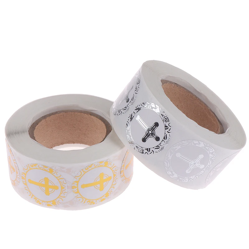 Religious Christian Cross Stickers Gold Or Silver Foil Round Labels For Christening Communion Christian Occassions Sealing
Religious Christian Cross Stickers Gold Or Silver Foil Round Labels For Christening Communion Christian Occassions Sealing