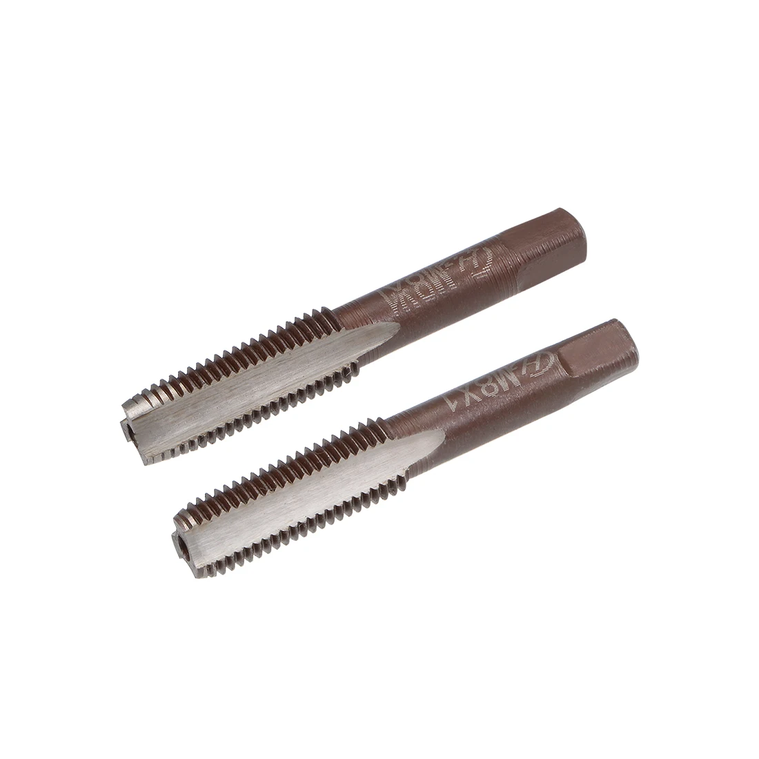 uxcell Metric Hand Tap M8 Thread 1 Pitch 3 Straight Flutes H2 Alloy Tool Steel 1 Pair
uxcell Metric Hand Tap M8 Thread 1 Pitch 3 Straight Flutes H2 Alloy Tool Steel 1 Pair