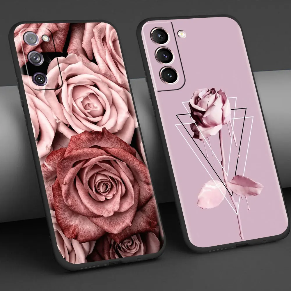 Fashion Flower Leaf Soft Case For Samsung Galaxy S20 FE S21 Ultra S9 S10 Plus S10e S8 S7 A51 A71 Black Matte Phone Cover
Fashion Flower Leaf Soft Case For Samsung Galaxy S20 FE S21 Ultra S9 S10 Plus S10e S8 S7 A51 A71 Black Matte Phone Cover