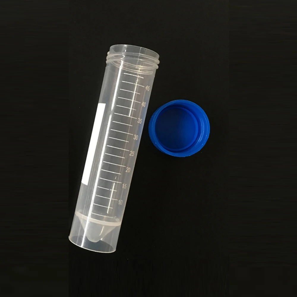 10 Pcs 50ml Plastic Screw Cap Flat Bottom Centrifuge Test Tube with Scale Free-standing Centrifugal Tubes Laboratory Fittings
10 Pcs 50ml Plastic Screw Cap Flat Bottom Centrifuge Test Tube with Scale Free-standing Centrifugal Tubes Laboratory Fittings