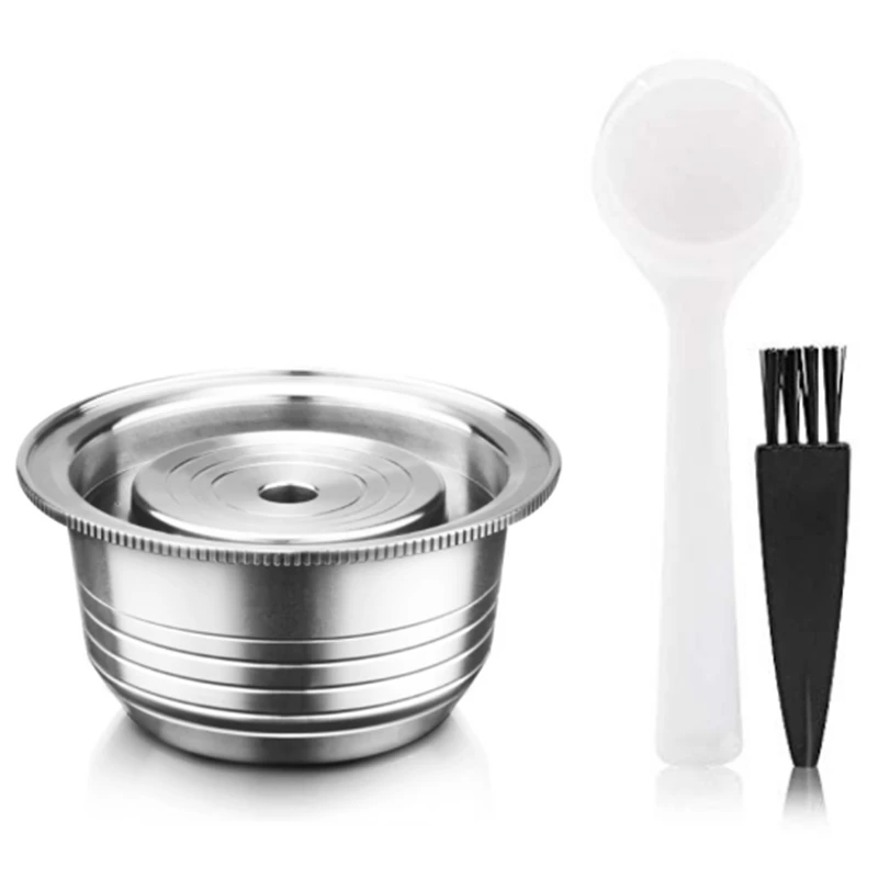 Reusable Coffee Capsules, Stainless Steel Refillable Vertuo Pods Compatible with for Nespresso Vertuoline GCA1 and Delonghi ENV1
Reusable Coffee Capsules, Stainless Steel Refillable Vertuo Pods Compatible with for Nespresso Vertuoline GCA1 and Delonghi ENV1