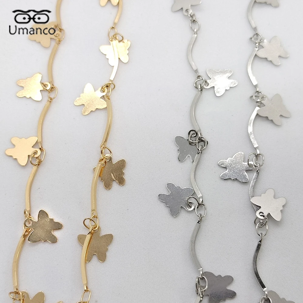 Bohemia Gold Silver Butterfly Glasses Chain for Women Sunglasses Mask Anti-skid Chain Strap Hang Neck Eyewear Spectacle Cord
Bohemia Gold Silver Butterfly Glasses Chain for Women Sunglasses Mask Anti-skid Chain Strap Hang Neck Eyewear Spectacle Cord