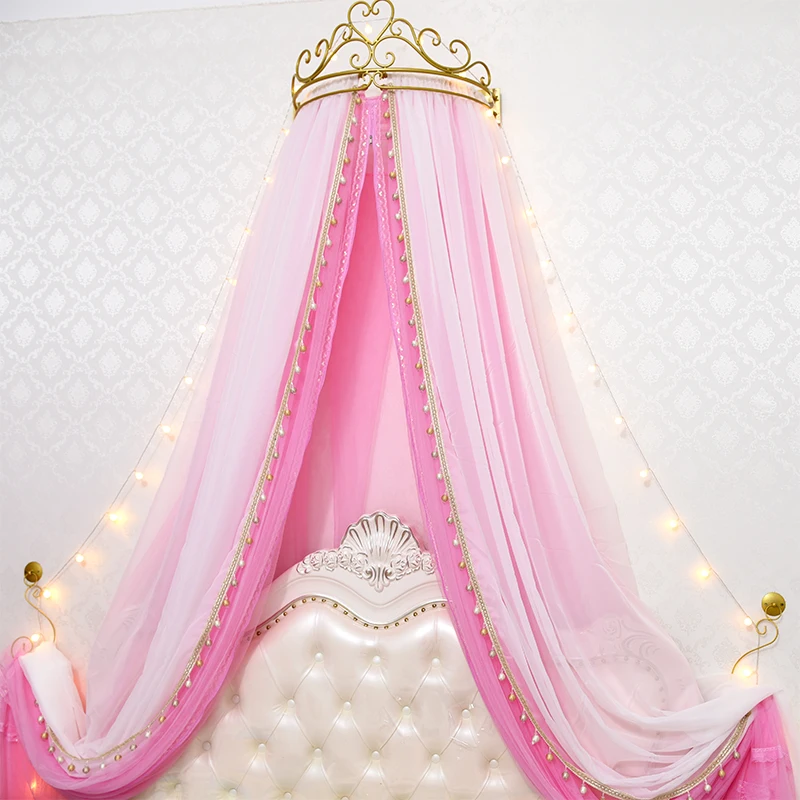 Ins Princess Mosquito Net 1.5 M 12 Bed Curtain Bed Curtain Decoration Beauty Bed Child Curtain Gauze Crown Bedside Net
Ins Princess Mosquito Net 1.5 M 12 Bed Curtain Bed Curtain Decoration Beauty Bed Child Curtain Gauze Crown Bedside Net
