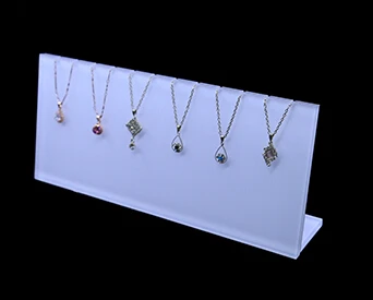 4pcs/lot White Cream Acrylic L Necklace Dislay Rack Muti-Necklace Holder Earring Showing Stand Shelf Jewelry Easel Showcase
4pcs/lot White Cream Acrylic L Necklace Dislay Rack Muti-Necklace Holder Earring Showing Stand Shelf Jewelry Easel Showcase