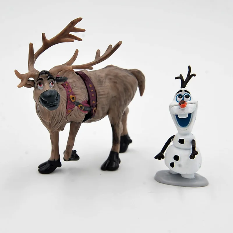 Disney Toys Frozen 4-11cm Princess Anna Elsa Kristoff Sven Olaf PVC Action Figures Model Dolls Kids Collection Christmas Gifts
Disney Toys Frozen 4-11cm Princess Anna Elsa Kristoff Sven Olaf PVC Action Figures Model Dolls Kids Collection Christmas Gifts