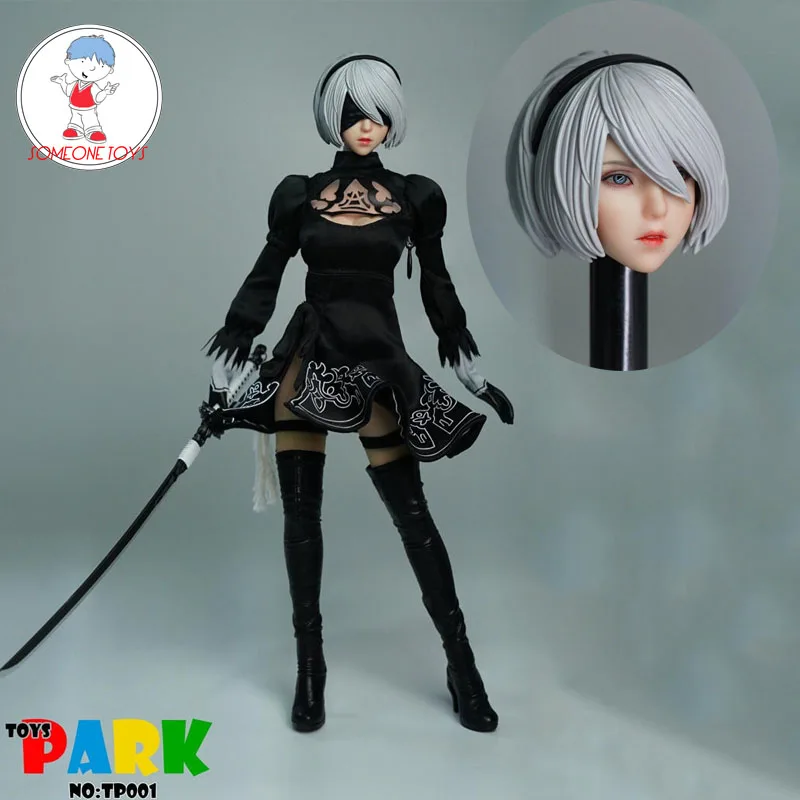 Горячая Распродажа 1/6 Scale NieR:Automata 2B YoRHa Head Sculpt 2B Headplay с повязкой на глаза для 12 "Tbleague PH женские фигурки jiaou
Горячая Распродажа 1/6 Scale NieR:Automata 2B YoRHa Head Sculpt 2B Headplay с повязкой на глаза для 12 "Tbleague PH женские фигурки jiaou