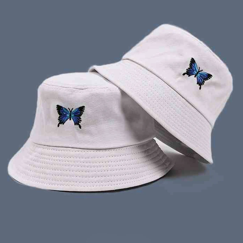 Harajuku Butterfly Women Bucket Hat Summer Foldable Sunscreen Fisherman Hat Outdoor Casual Girls Panama Flat Sun Cap
Harajuku Butterfly Women Bucket Hat Summer Foldable Sunscreen Fisherman Hat Outdoor Casual Girls Panama Flat Sun Cap