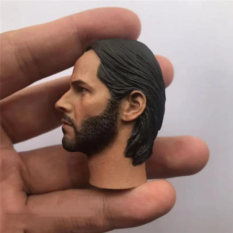 1/6 Scale Keanu Reeves Man Head Toy The Killer John Wick Head Sculpt for 12'' HT Action Figure Body Model
1/6 Scale Keanu Reeves Man Head Toy The Killer John Wick Head Sculpt for 12'' HT Action Figure Body Model