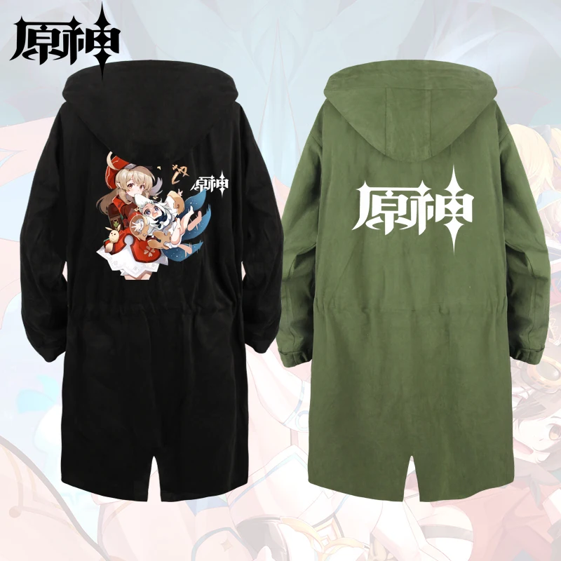 New Game Genshin Impact Two-dimensional Anime Costume Cosplay KLEE VENTI Autumn Winter Long Windbreaker Fashion Casual jacket
New Game Genshin Impact Two-dimensional Anime Costume Cosplay KLEE VENTI Autumn Winter Long Windbreaker Fashion Casual jacket