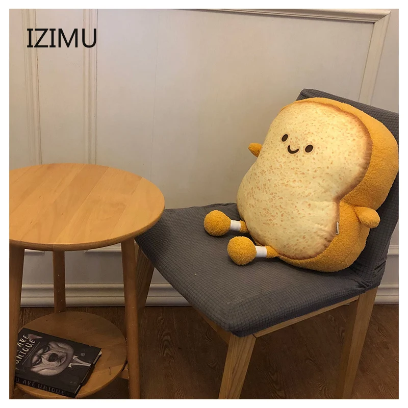 IZIMU Toast Bread Slice Pillow Home Decor Bedroom Decoration Plush Toy Peluche Doll Cute Soft Stuffed Plushie Dolls Cushion
IZIMU Toast Bread Slice Pillow Home Decor Bedroom Decoration Plush Toy Peluche Doll Cute Soft Stuffed Plushie Dolls Cushion