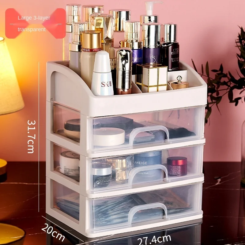 Desktop Cosmetics Home Office Storage Box Drawer Cabinet Jewelry Box Plastic Cosmetic Box Makeup Desk Accessories Organizer
Desktop Cosmetics Home Office Storage Box Drawer Cabinet Jewelry Box Plastic Cosmetic Box Makeup Desk Accessories Organizer